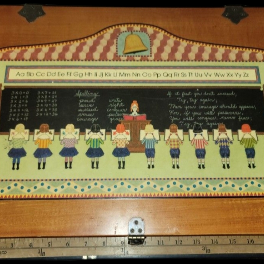 Vintage Schoolhouse Chalkboard Decor